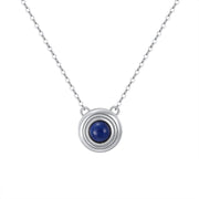 Sterling Silver Earrings Natural Lapis Lazarus – Jewelry Gift Ideas — 2