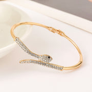 Bracelet Gang Drill Diamond Gold Plated – Jewelry Gift Ideas — 9