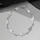 Irregular Lightning Necklace, Light Luxury, Niche – Jewelry Gift Ideas — 5