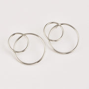 Fashion Simple Shape Trend 8 Word Ear Hoop Earrings – Stylish Gifts — 7