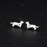 Hollow animal bantam stud earrings – Small Gift Ideas — 2