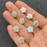 Natural Freshwater Pearl Pendant With Five-petal – Jewelry Gift Ideas — 1