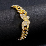 Personality Full Diamond Butterfly Accessories Cuban – Stylish Gifts — 20