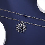 Fashion Simple Hollow Pentagram Necklace – Jewelry Gift Ideas — 2