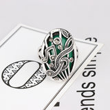 Hollow Carved Music Symbol Retro Ring – Creative Gifts — 9