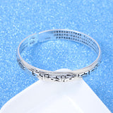Buddhist Scripture Heart Sutra Silver Plated – Jewelry Gift Ideas — 4