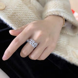 Leaf-shaped Ring Female Plated 18K Inlaid – Jewelry Gift Ideas — 5