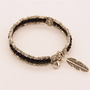Feather bracelet – Jewelry Gift Ideas — 8