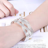 Silver Bangle Bracelet – Jewelry Gift Ideas — 9