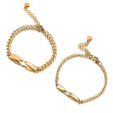 Simple Stainless Steel Mobius Couple Bracelet – Jewelry Gift Ideas — 12