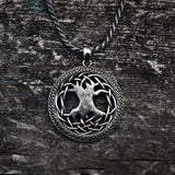 Nordic Mythology World Tree Charm Natural – Jewelry Gift Ideas — 2