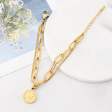 Gold Plated Chunky Statement Medal Pendant – Jewelry Gift Ideas — 4