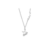 Blue Eucalyptus And Birds Necklace Women's Autumn – Jewelry Gift Ideas — 7