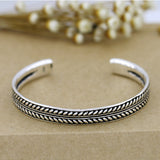Handmade 925 Silver Bracelet Opening Thai Silver – Jewelry Gift Ideas — 3