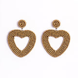 Creative Ethnic Style Stud Earrings Women's Color Love – Stylish Gifts — 7