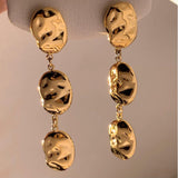 Long Irregular Pendants Earrings Stainless Steel – Everyday Gifts — 6