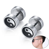 Men's And Women's Fashion Dumbbell Earrings – Stylish Gifts — 5