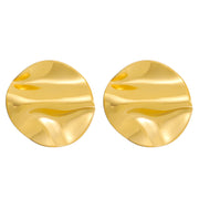 Titanium Steel Pleated Geometric Retro Glossy – Meaningful Gifts — 5
