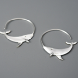Sterling Silver Elegant Atmospheric Earrings – Small Gift Ideas — 3