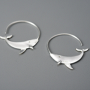 Sterling Silver Elegant Atmospheric Earrings – Small Gift Ideas — 3