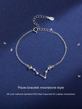 Lucky Twelve Constellation Moonstone Bracelet – Jewelry Gift Ideas — 11