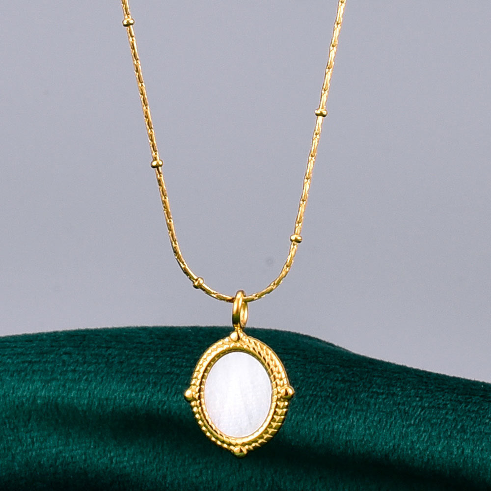 Lolita Round Bead Necklace Clavicle Chain – Jewelry Gift Ideas — 1