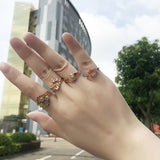 Simple Fashion Natural Black Zircon Female S925 Silver – Stylish Gifts — 4