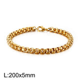Fashion Domineering Plating Gold Bracelet Personality – Stylish Gifts — 10