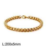 Fashion Domineering Plating Gold Bracelet Personality – Stylish Gifts — 10