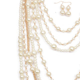 Multi-layer pearl necklace – Jewelry Gift Ideas — 4