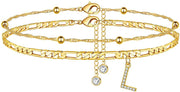 26 Letters Anklet Zircon Letters Simple – Meaningful Gifts — 7
