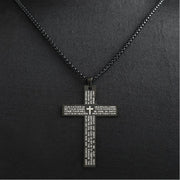 Cross Necklace Titanium Steel Men's Necklace – Jewelry Gift Ideas — 1