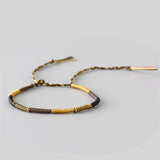 Fashion Colored Mosaic Woven Bracelet – Stylish Gifts — 8