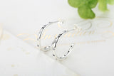 Simple classic zircon s925 silver earrings – Practical Gifts — 2