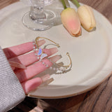 Double layered colorful butterfly bracelet – Jewelry Gift Ideas — 3