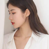 Women's Shining Sun Moon Star Asymmetric Stud Earrings – Gifts for Her — 5