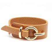 Ladies Leopard Print Leather Wide Bracelet – Jewelry Gift Ideas — 11