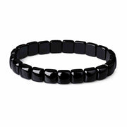 Men And Women Couple Natural Obsidian Bracelet – Jewelry Gift Ideas — 5