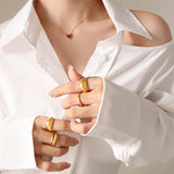 French Ins Affordable Luxury Style Heart Clavicle – Stylish Gifts — 7