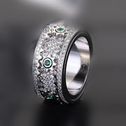 Fashion Eyelet Star Wheel Spinning Ring – Stylish Gifts — 7