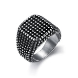 Men's Fashion Personality Retro Black Square Hemp Dot – Stylish Gifts — 2