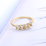 Korean Simple Geometric Square Ring – Unique Gift Ideas — 5