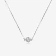 S925 Sterling Silver Round Small Exquisite – Jewelry Gift Ideas — 3