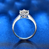 Women's Fashion Sterling Silver Moissanite Ring – Stylish Gifts — 2