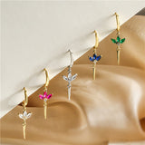 Copper Plating 18K Gold Micro Inlay Colorful – Small Gift Ideas — 1