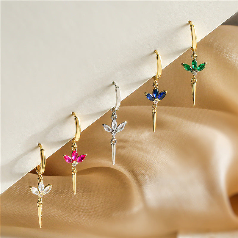 Copper Plating 18K Gold Micro Inlay Colorful – Small Gift Ideas — 1