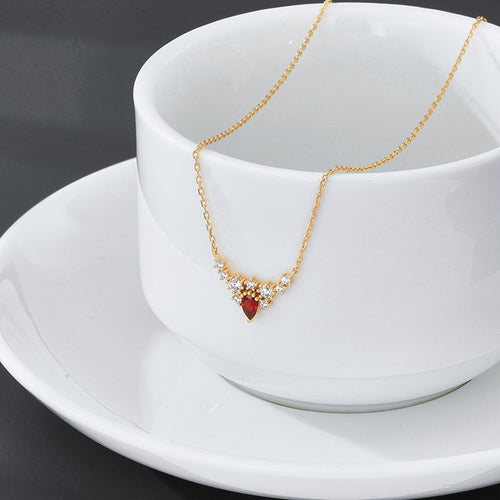 Advanced Red Pomegranate Necklace – Jewelry Gift Ideas — 1