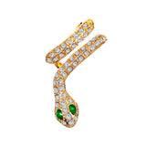 Earrings Retro Ear Cuff Cold Wind Full Diamond Snake – Stylish Gifts — 6