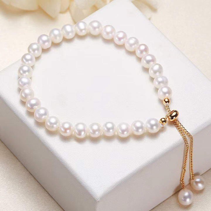 Baroque Freshwater Pearl Bracelet Female – Jewelry Gift Ideas — 1
