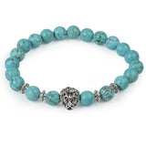 Natural Stone Owl Head Yoga Bracelet – Jewelry Gift Ideas — 15